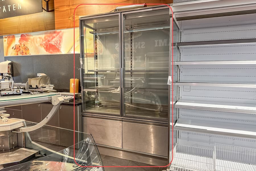 Gastro Glaskühlschrank Kuhlfix GKS/2